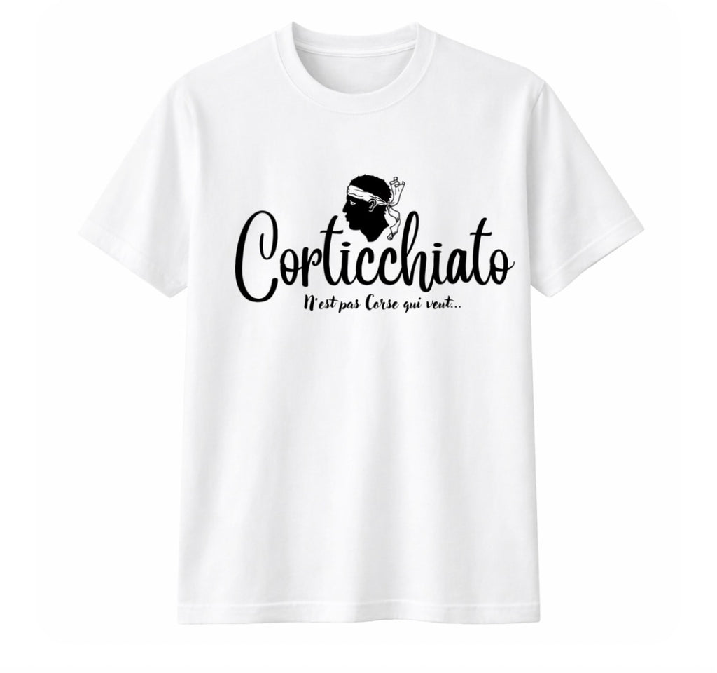 Teeshirt « N’est pas Corse qui veut »