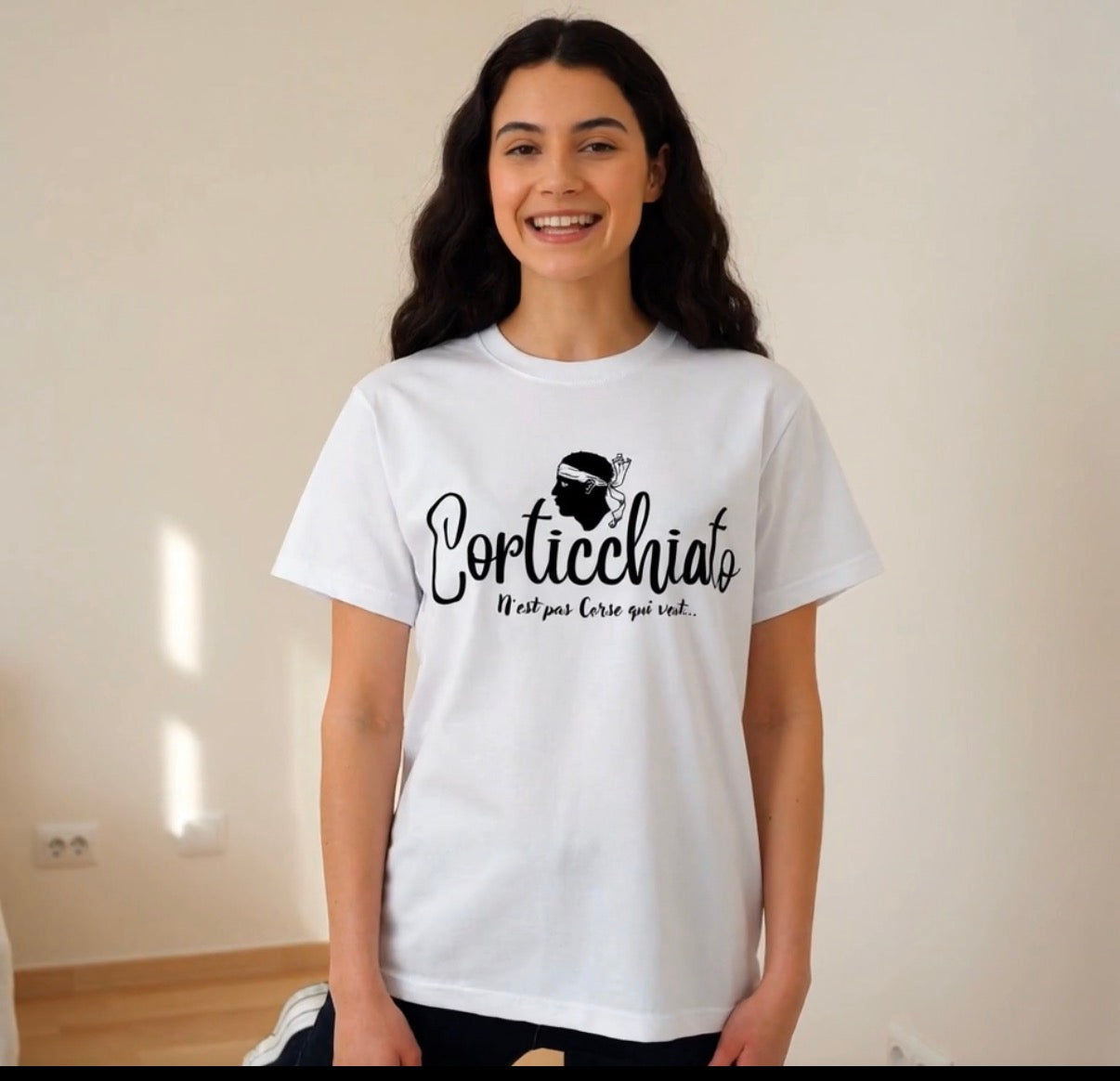 Teeshirt « N’est pas Corse qui veut »