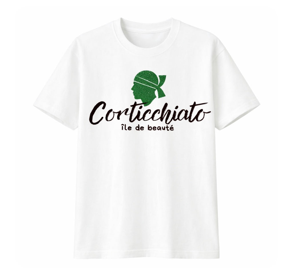Teeshirt « Île de Beauté » LOGO VERT